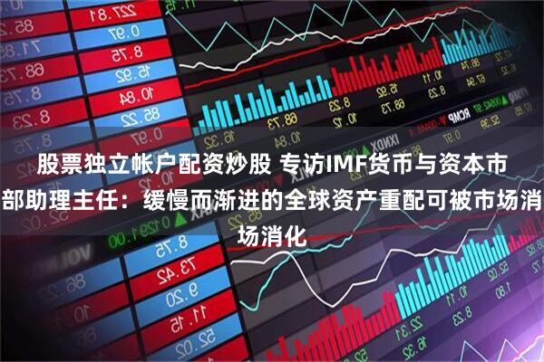 股票独立帐户配资炒股 专访IMF货币与资本市场部助理主任：缓慢而渐进的全球资产重配可被市场消化